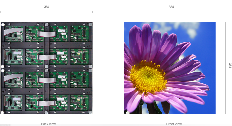 fixed LED display